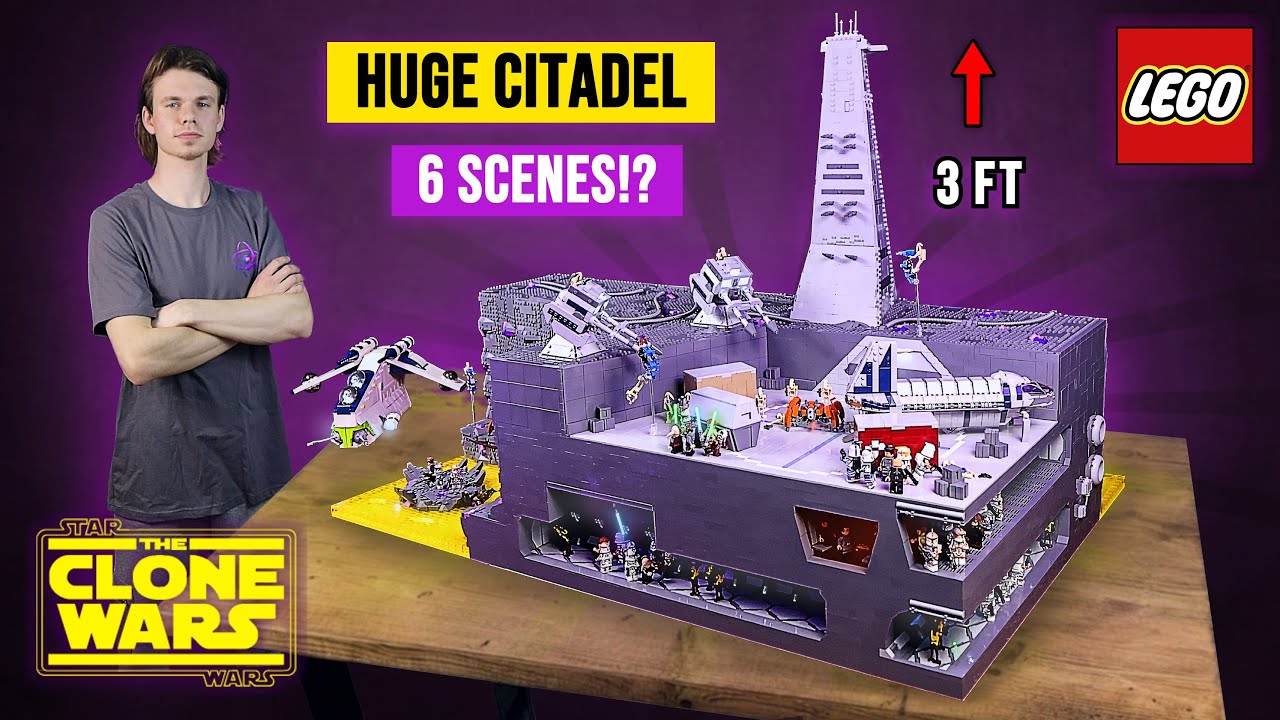 ULTIMATE LEGO CITADEL Prison MOC | LEGO Star Wars CLONE WARS MOC