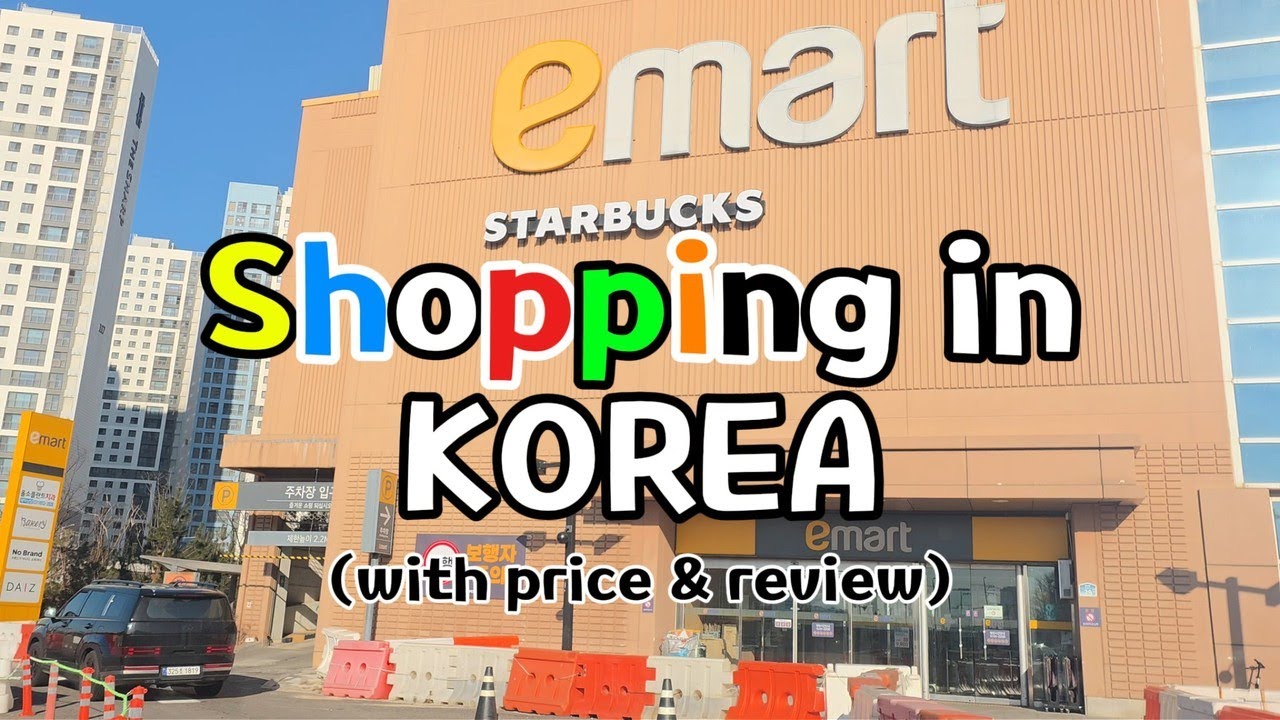 EMART Grocery Prices in Korea 🇰🇷 | No Brand Must-Buy Items
