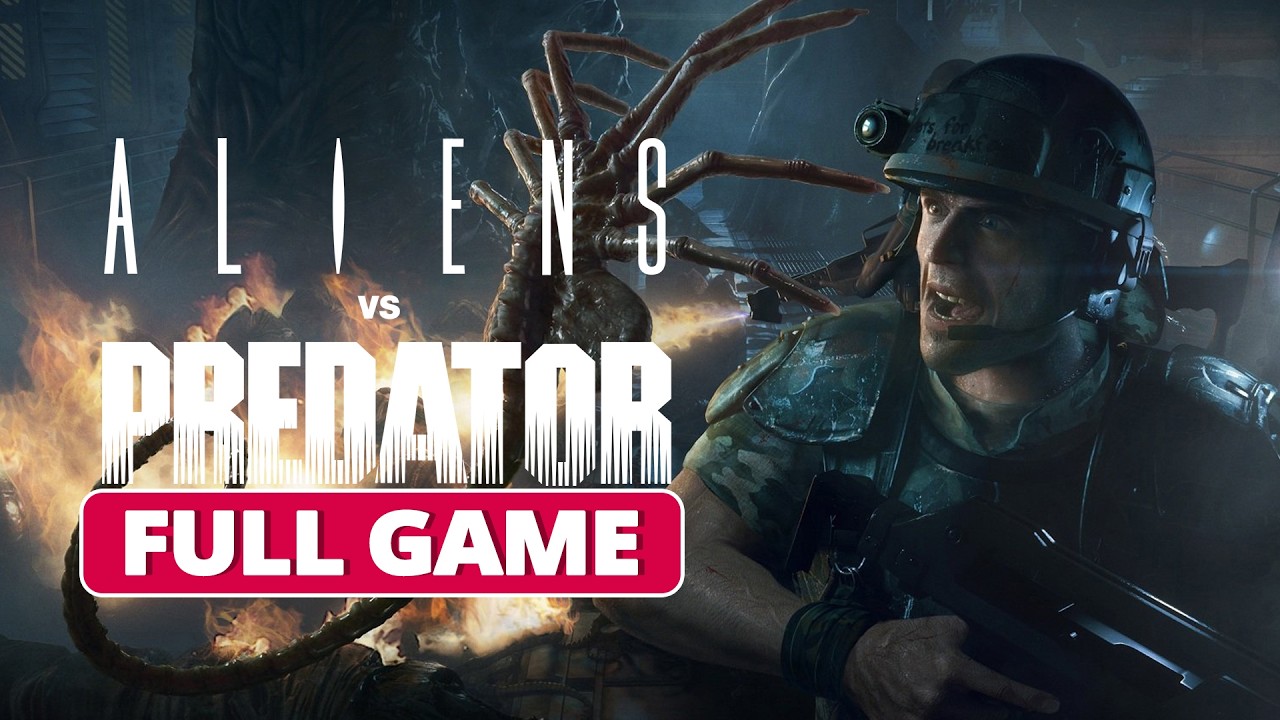 Aliens Vs. Predator - Marine Campaign | Full Gameplay Walkthrough (PC HD60FPS) No Commentary