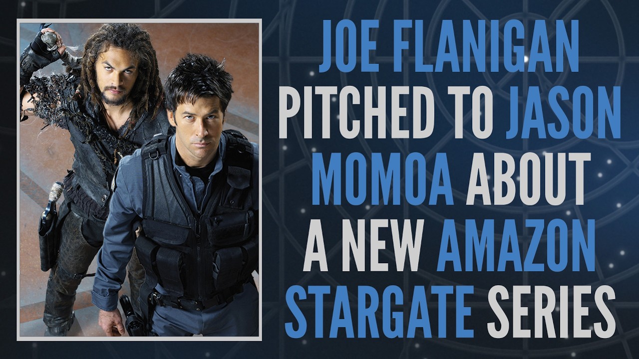 Exclusive: Joe Flanigan Pitched to Jason Momoa about an Amazon Stargate Series (Clip)