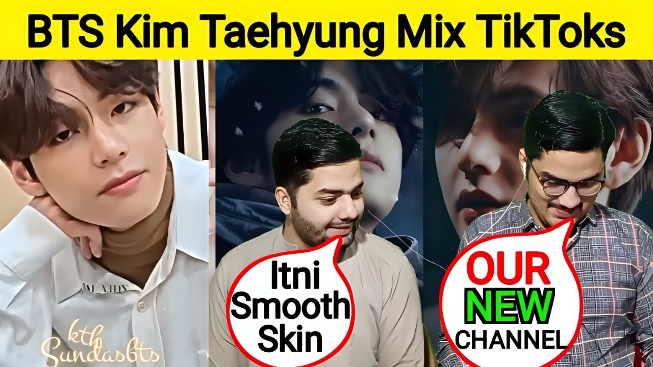 Pakistan Reaction on Kim taehyung HINDI TIKTOK VIDEOS|hindi korean TikTok|BTS Army's Dance On hindi