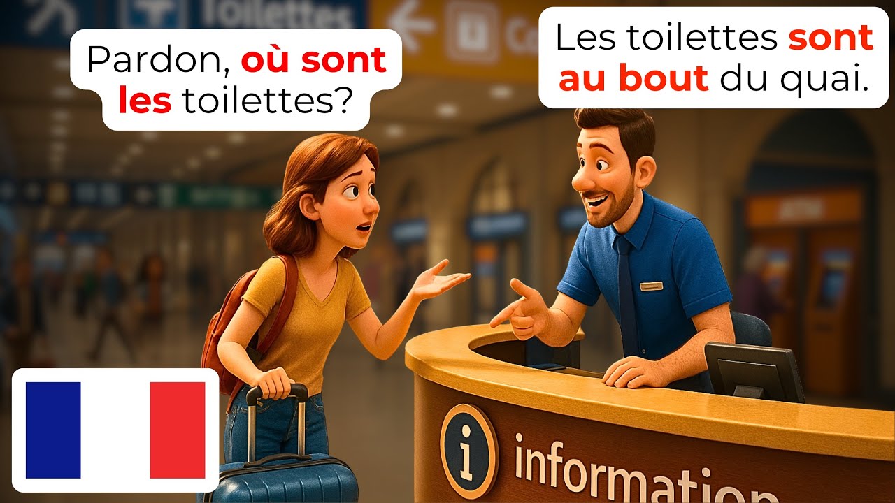 Voyager en Train en France | A1-A2 | Parlez Fran&ccedil;ais