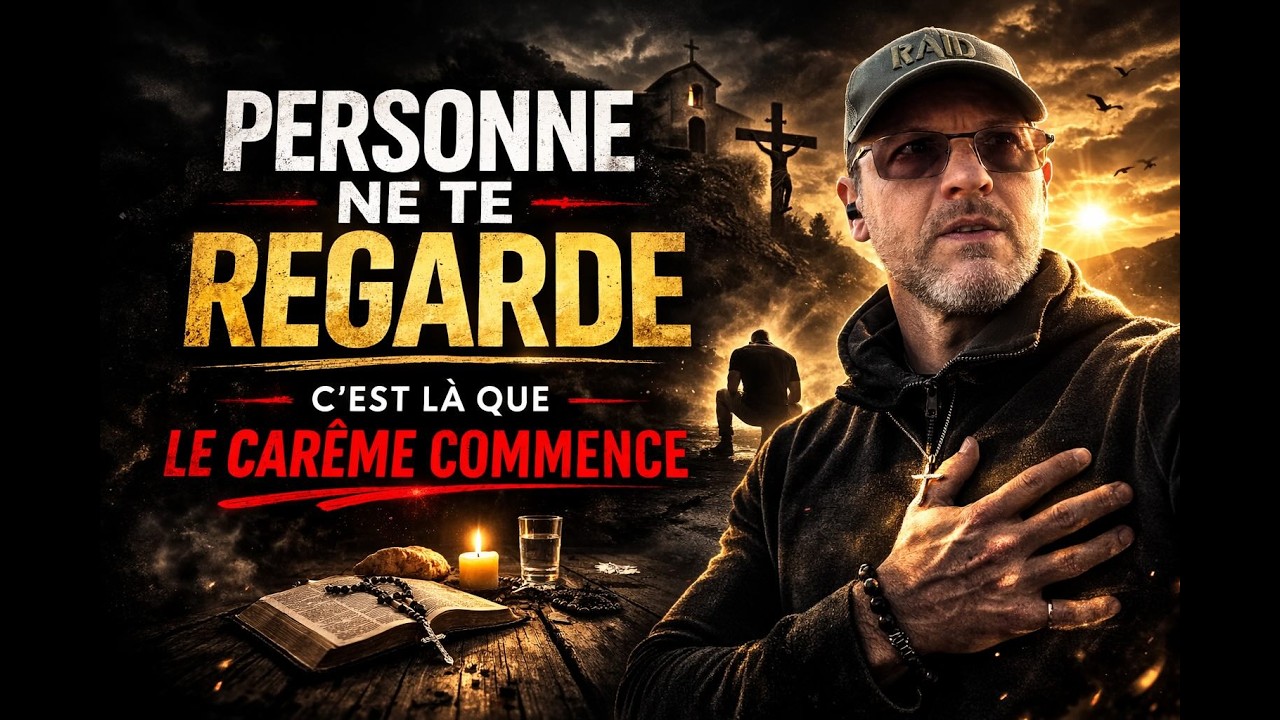 Personne ne te regarde: c'est la que le carême commence.