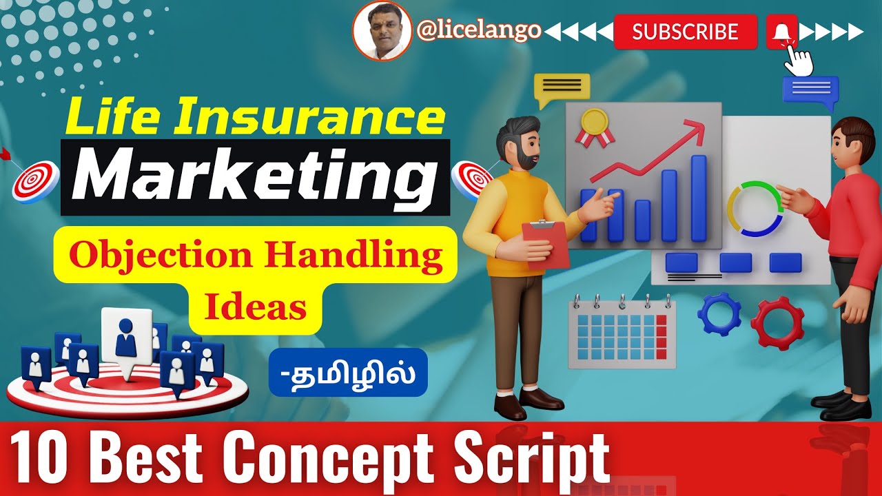 Life Insurance Marketing | 10 Best Concept Script | Objection Handling Ideas | Explained In Tamil