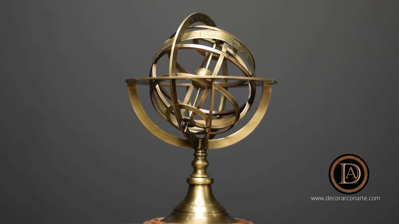 Esfera armilar. 28 cm