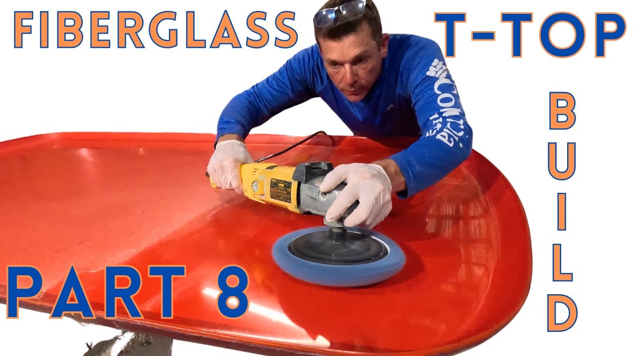How To POLISH FIBERGLASS MOLDS to PERFECTION! BUILD FIBERGLASS PARTS For DIYERS