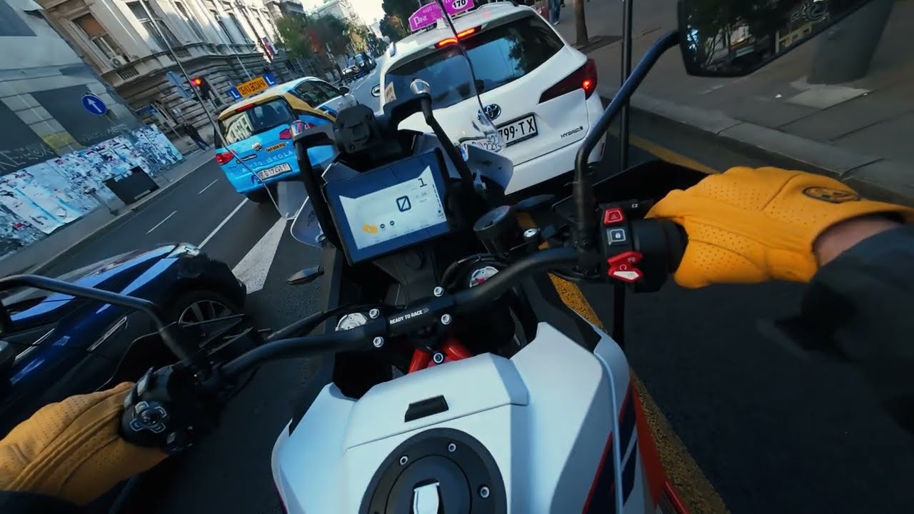 Riding KTM 1290 Super Adventure R in City, Highway, Offroad!