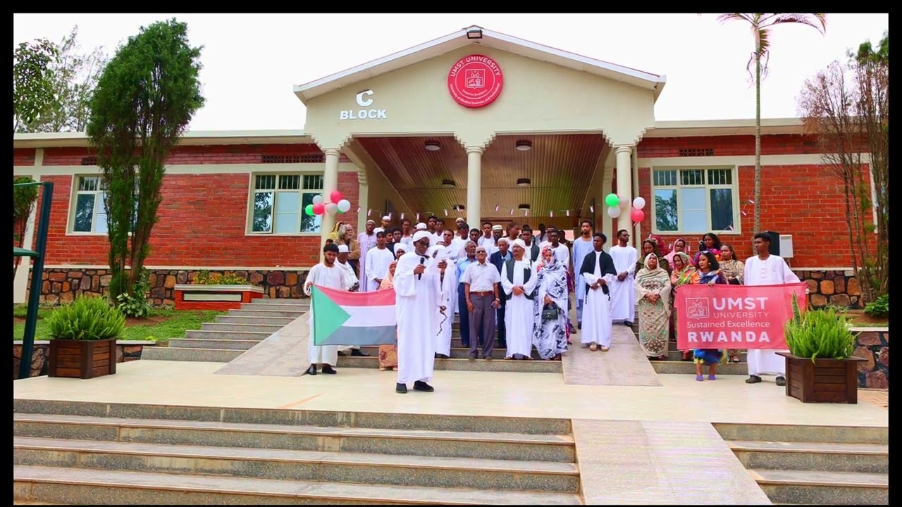 speech by the VC as @UMST Rwanda Community  Celebrate Republic of Sudan independence