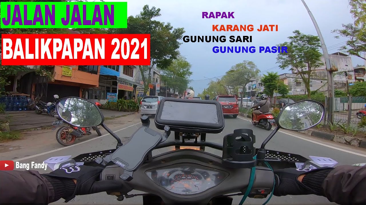JALAN JALAN BALIKPAPAN 2021 | MOTOVLOG PAKE SUPRA FIT X | MOTOVLOG INDONESIA