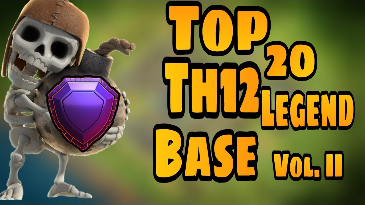 Top 20 TH12 Legend Base with link | Anti 2 Anti 3 star Base | Vol.II |
