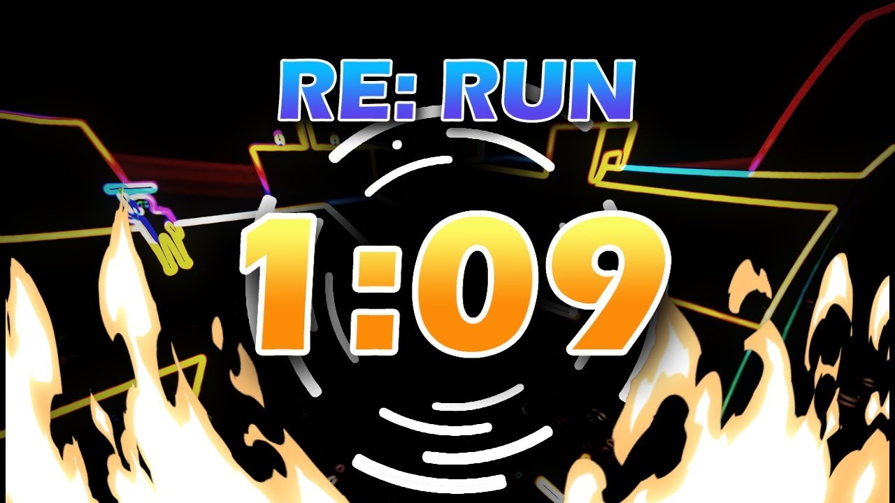 RE:RUN Any% Speedrun World Record [ 1:09.400 ] (2021/05/13)