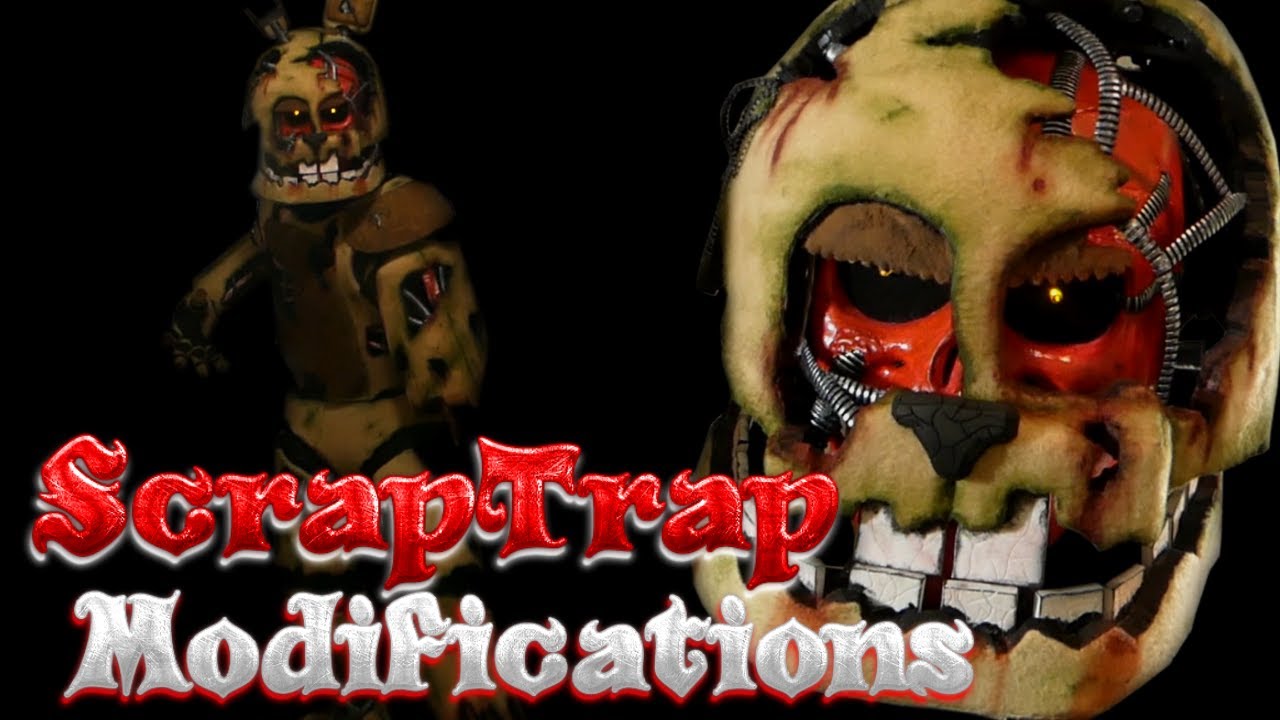 Scraptrap Cosplay Showcase [Springtrap Modifications Showcase]