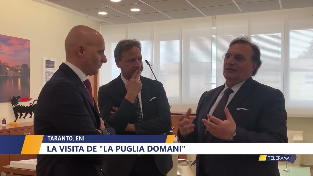 TARANTO, ENI. LA VISITA DE 