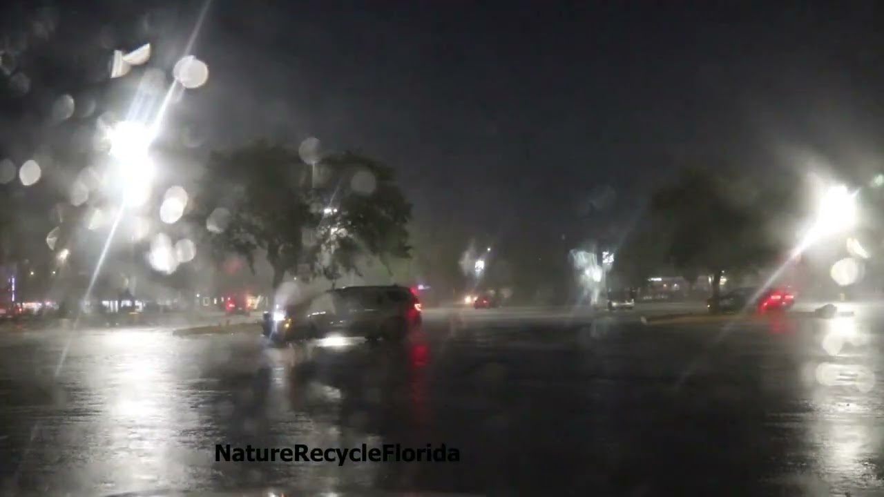 pre dawn Hurricane Idalia Perry Florida