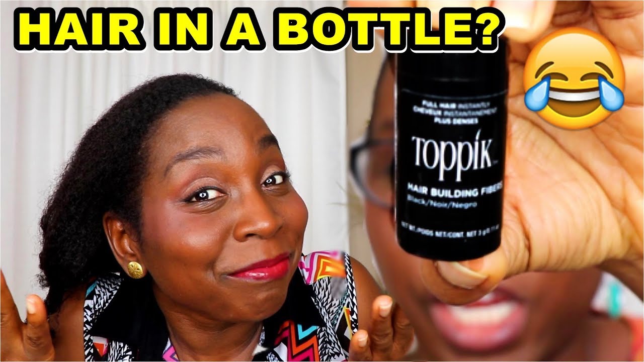Do TOPPIK Hair Fibers Work on Natural Hair ? | DiscoveringNatural