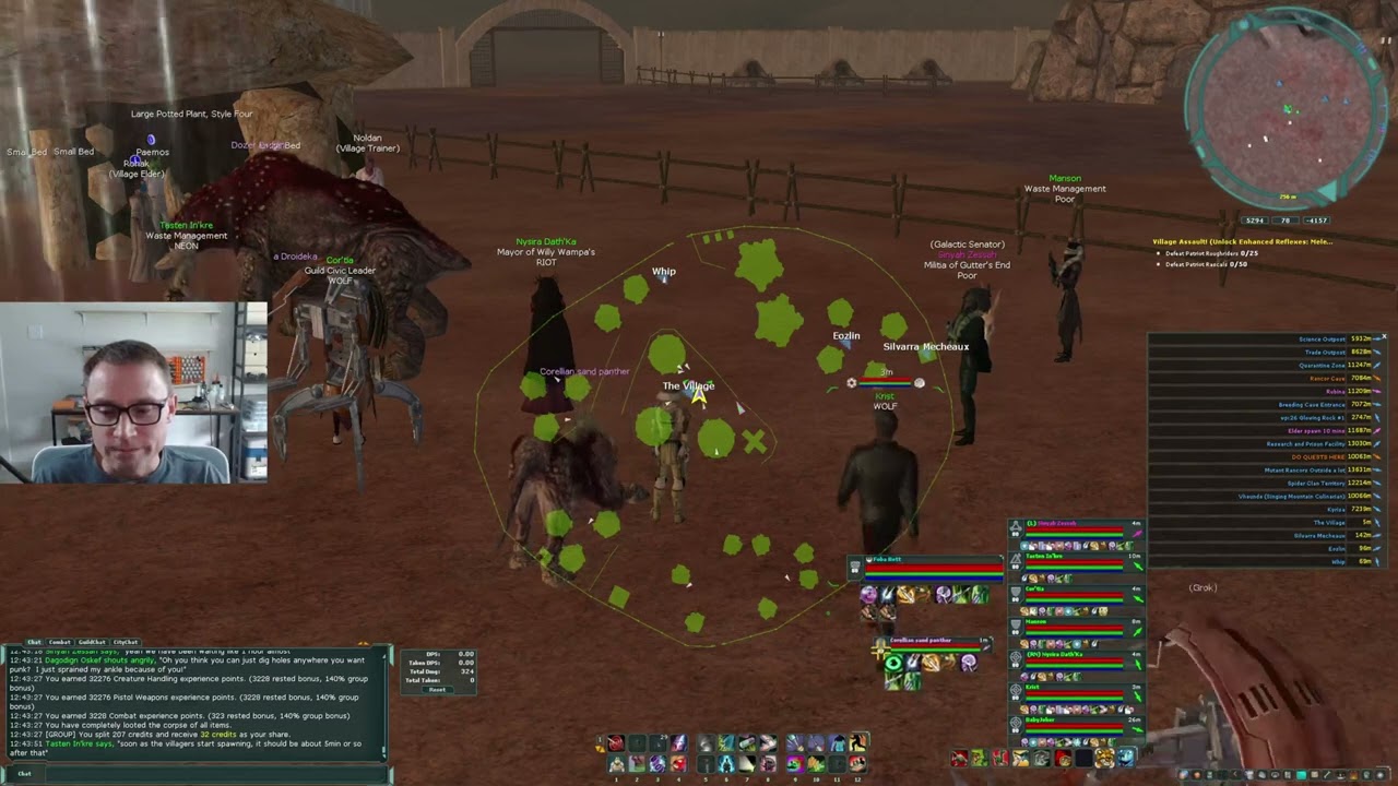 The Village - Phase 4 - Village Assault! (Defense) | Jedi Unlock | Star Wars Galaxies Restoration