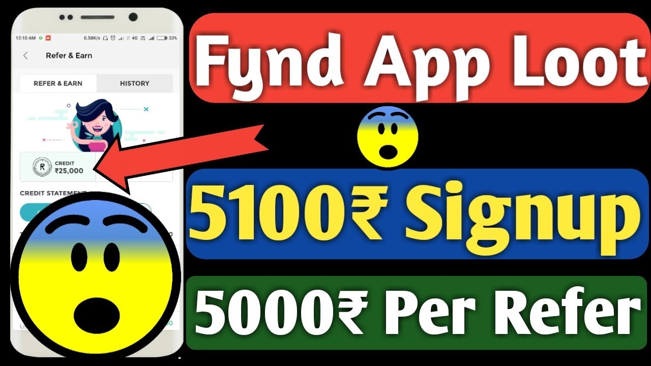 FYND APP MAHA LOOT - 5100₹ On Signup & 5000₹ Per Refer || FYND LATEST LOOT