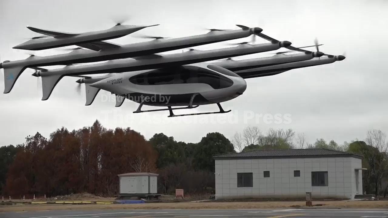 China has largest electrical aircraft, but flying taxis are years off