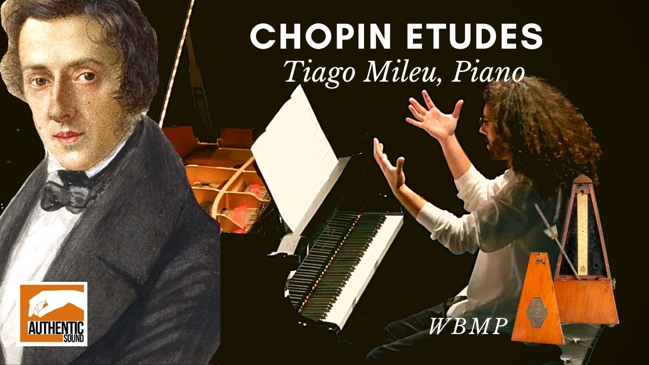 Chopin - Etudes  Opus 25, Nr 3,4,12-  Whole Beat Reading - Tiago Mileu, Piano (2021)