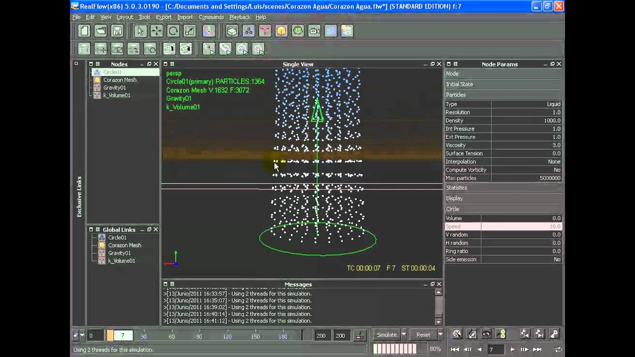 Tutorial RealFlow Parte1