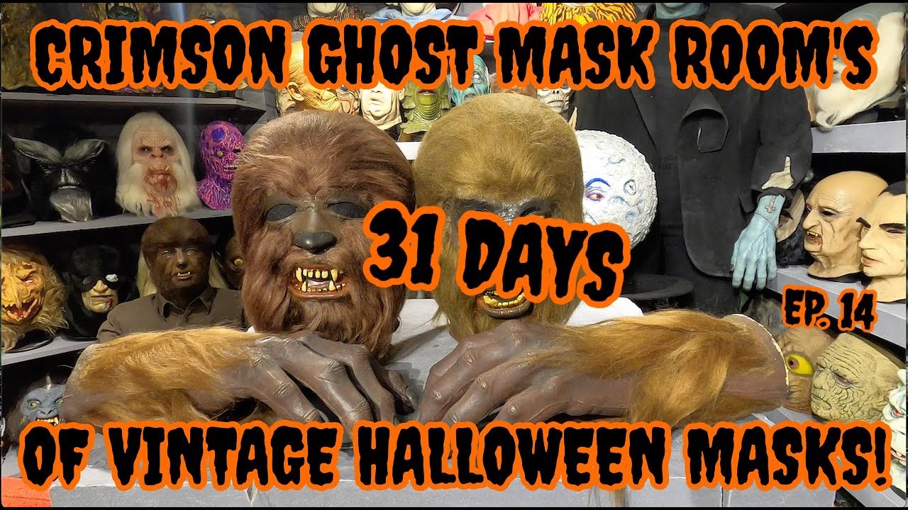 Crimson Ghost's October's 31 Days Of Masks  Ep. 14 UNVEILING A  NEVER CATALOGED  DON POST RARITY
