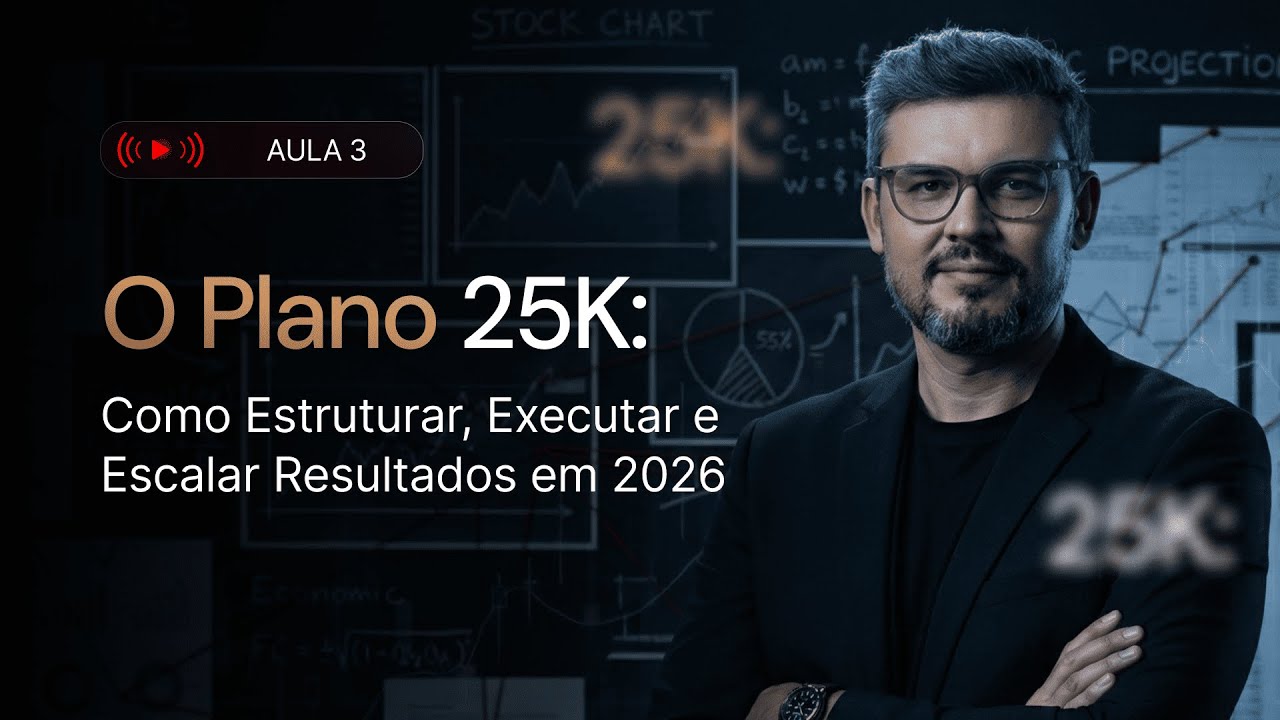 Aula 3: Plano 25K: Como Estruturar, Executar, e Escalar Resultados em 2026