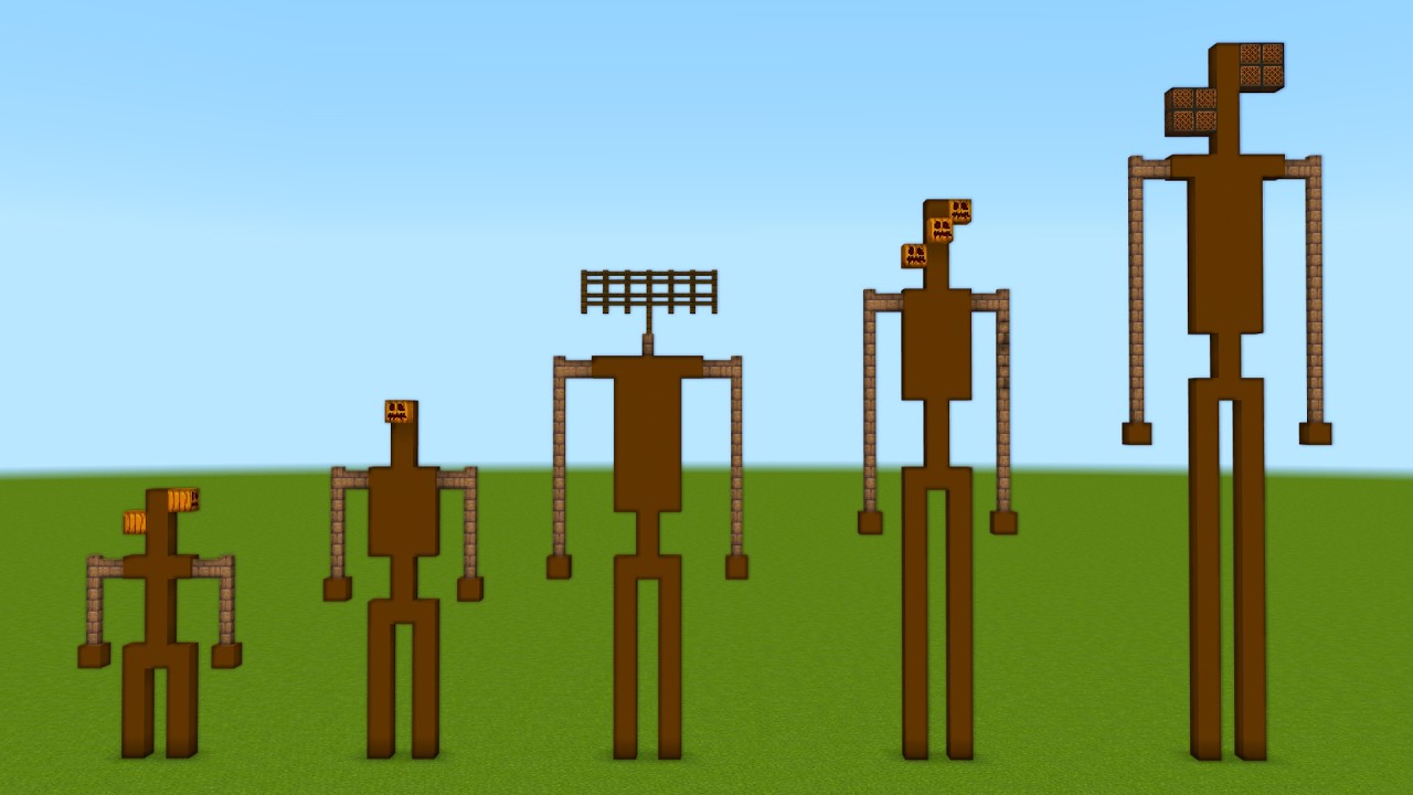 Siren Head Evolution Addon in Minecraft PE