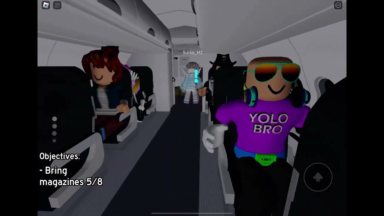 Самолёт падает и сломался!😧 (Roblox The Airplane Experience)