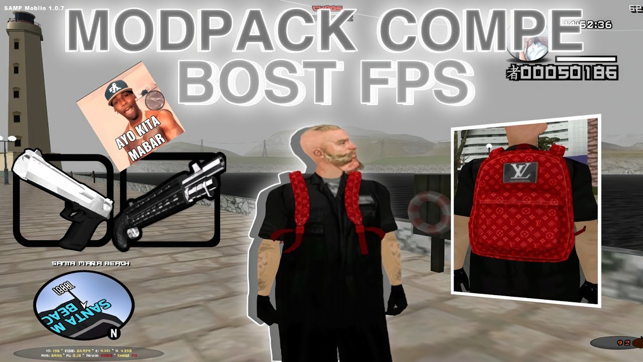 [SHARE] MODPACK COMPE BOST FPS || GTA SAMP MOBILE ‼️