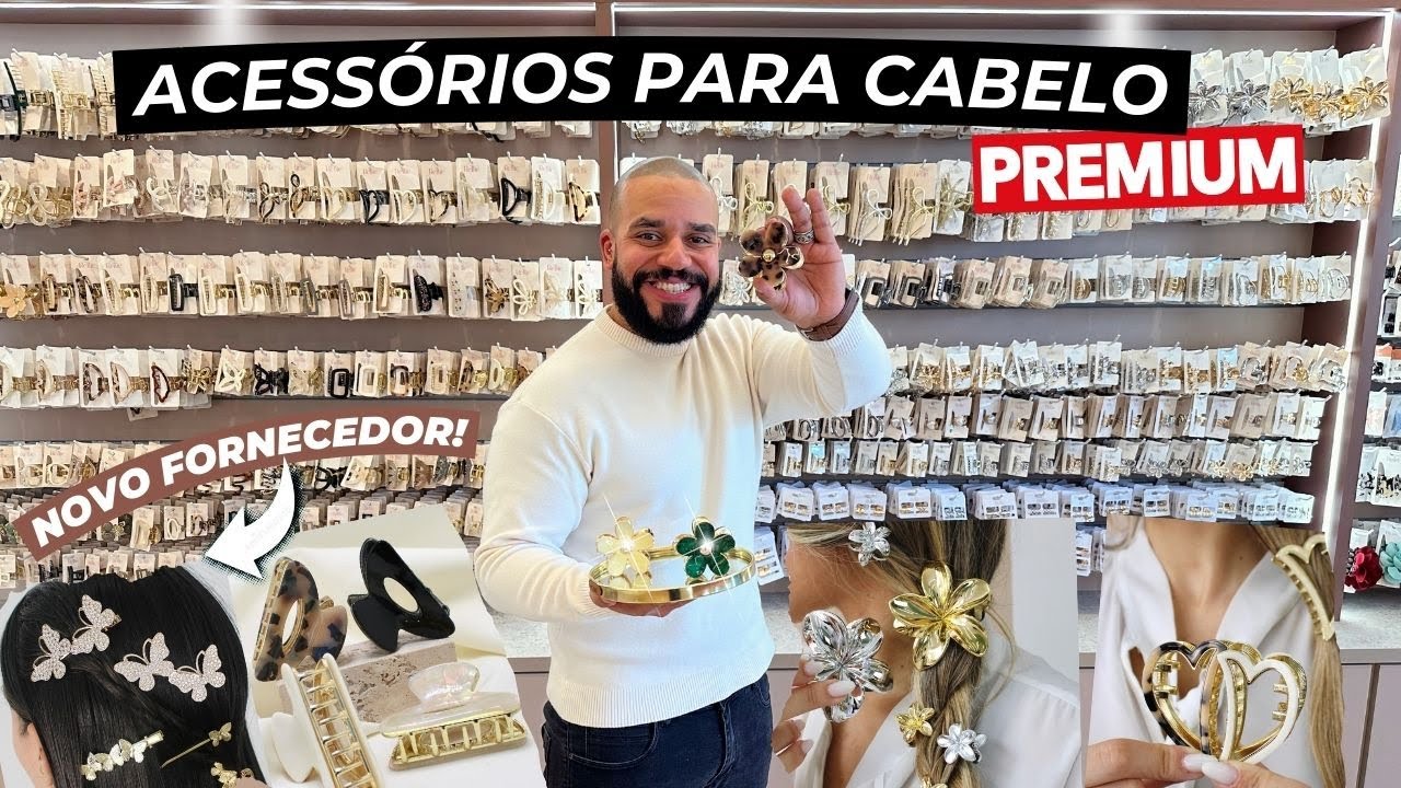SÃO PAULO | OS ACESSÓRIOS P/CABELO PREMIUM MAIS VENDIDOS, PRESILHAS DE CABELO, TIARAS E LAÇOS LUXO
