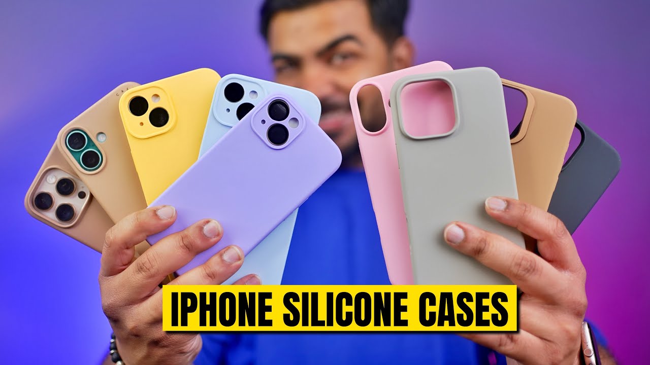 Best iPhone Silicone Cases & Covers | Best Cases & Cover for iPhone 16 & 16 Pro Max | iPhone 15