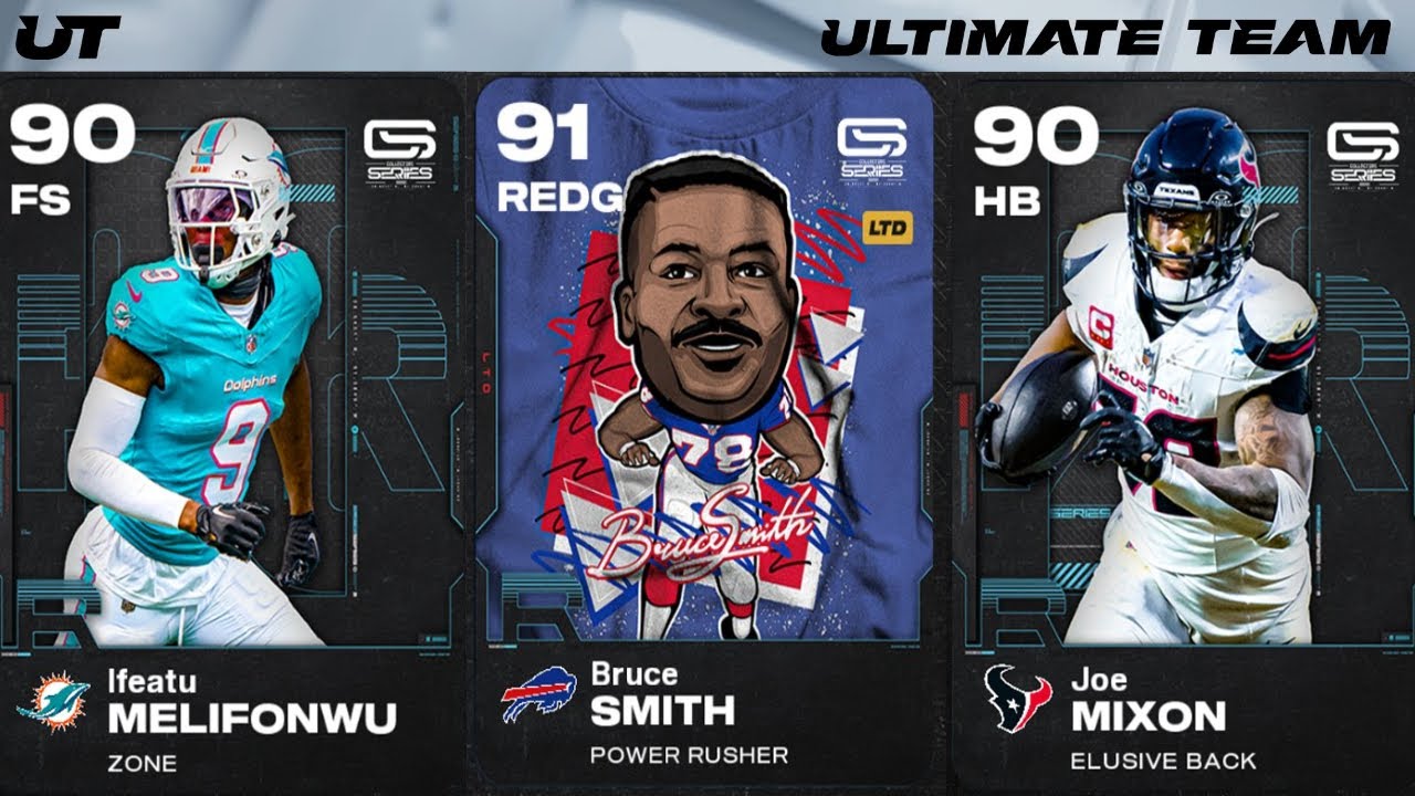 Коллекционная серия RL 12: Джо Миксон, Ифеату Мелифонву и LTD Брюс Смит | Madden 26 Ultimate Team