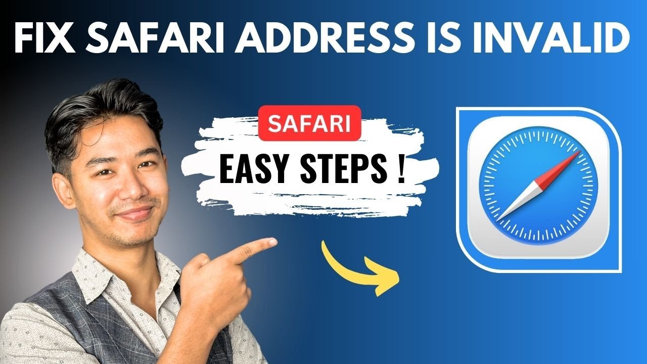 How To Fix Safari Can't Open Page Because Address Is Invalid