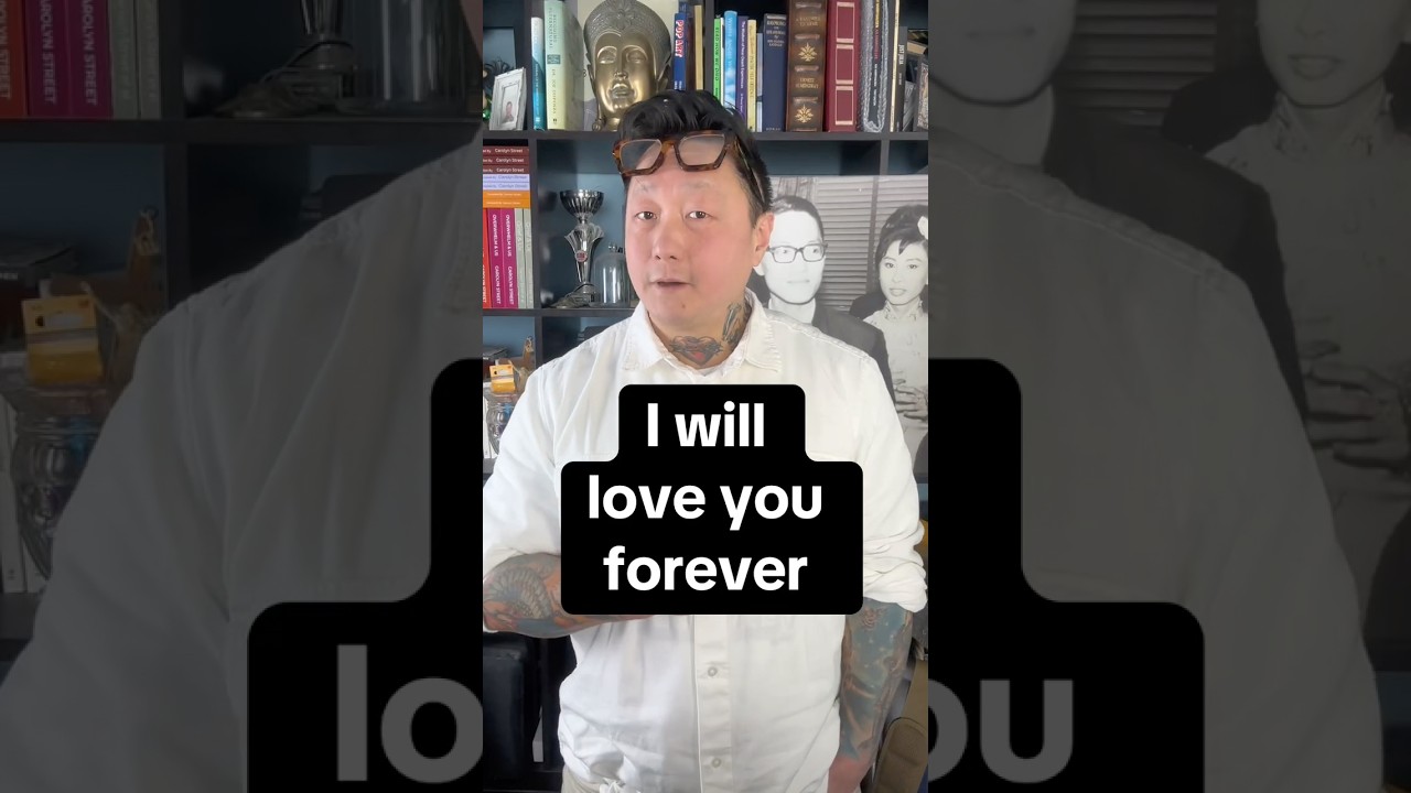 Я буду любить тебя вечно ❤️