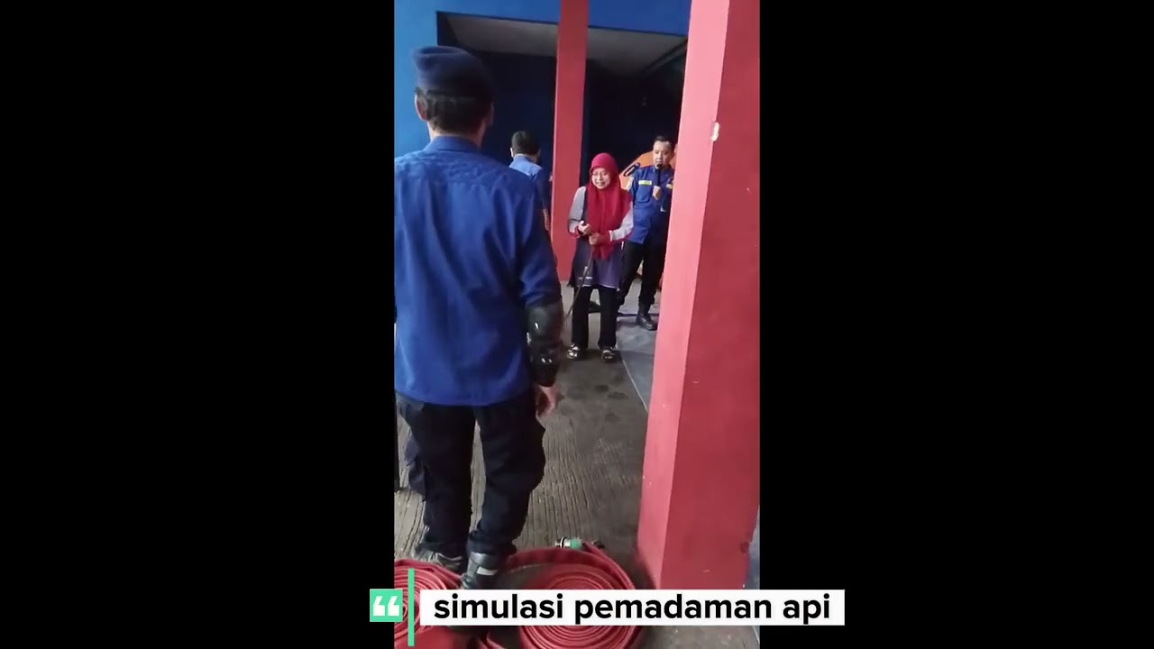 Kunjungan pemadam 🔥🔥