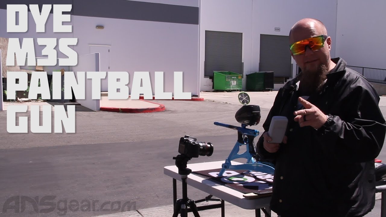 Dye M3s Paintball Gun - Efficiency Test