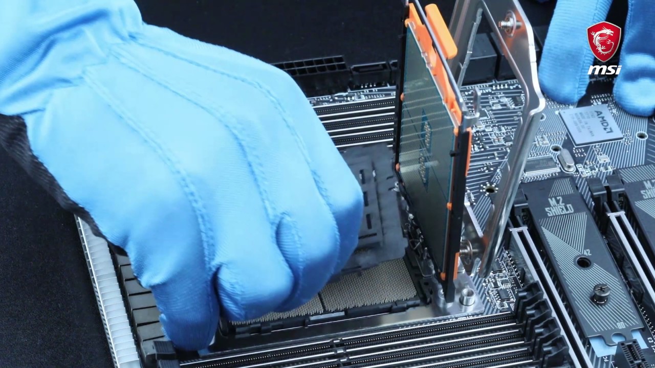 MSI&reg; HOW-TO install AMD Ryzen Threadripper CPU (SocketTR4)
