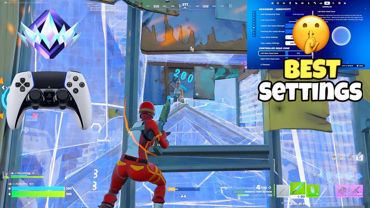 NEW PETERBOT Controller SETTINGS + Sensitivity For Fortnite Chapter 7! (PS5/XBOX/PS4/PC)