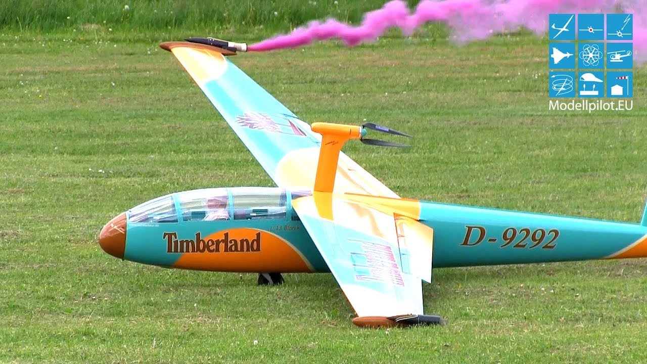 BLANIK L-13 "TIMBERLAND" DESIGN HB-MODELLBAU ULF REICHMANN RC SCALE GLIDER MULTIPLEX AIRSHOW 2015