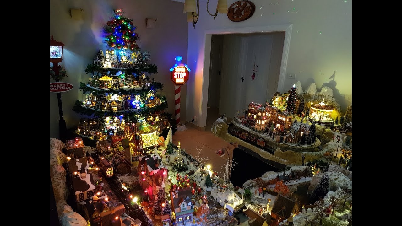 BijoBear's Lemax Christmas Tree Village 2017