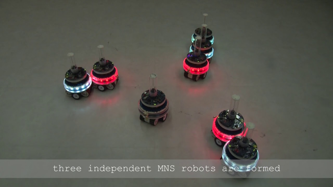 MNS robot - Marco Dorigo VU Brussel