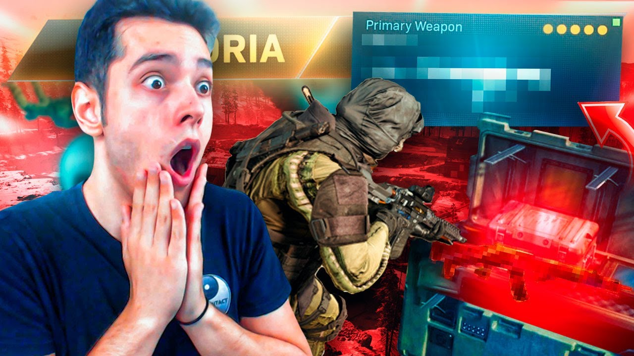 CONSIGO LA MEJOR ARMA DE WARZONE EN SOLITARIO!!!
