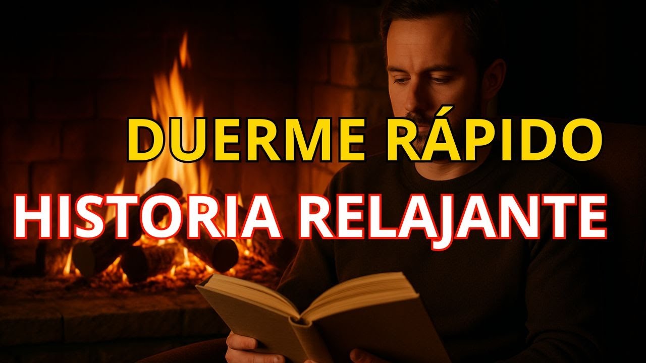 Una historia para dormir rápido y bien | sonido ambiente agradable y relajante