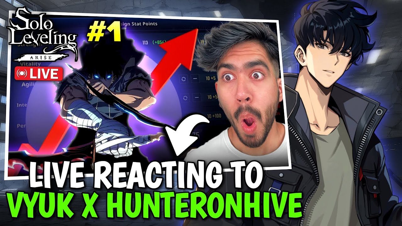 Reacting To @UchihaBrothers.  x @HunterOnHive Collab Video by VYUK BHAI! [Solo Leveling: Arise]