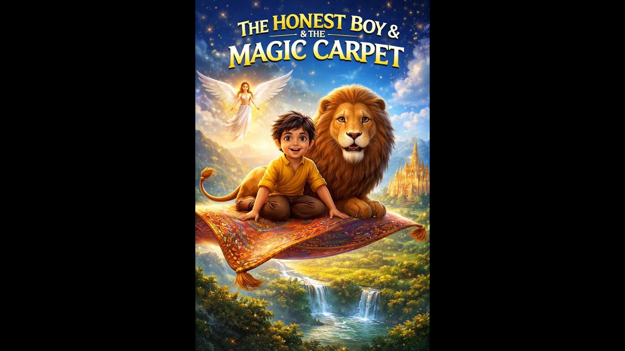 The Flying Carpet Story ✨ | Honest Boy Moral Story for Kids