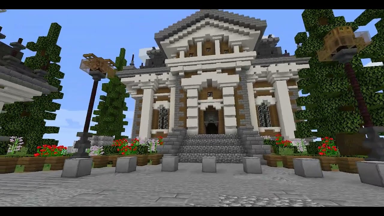 Minecraft LOBBY MAP Free Download - Minecraft Hub SPAWN MAP Download