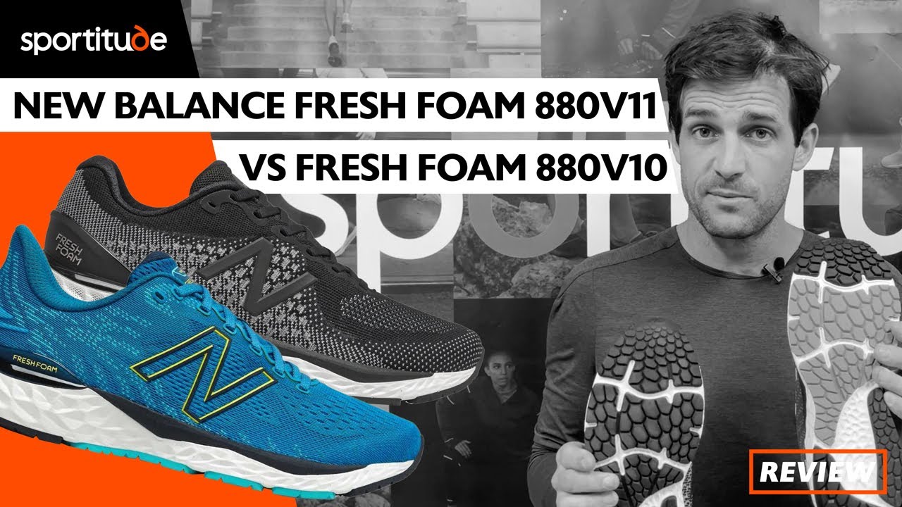 New Balance Fresh Foam 880v11 vs 880v10 Comparison Shoe Review | Sportitude