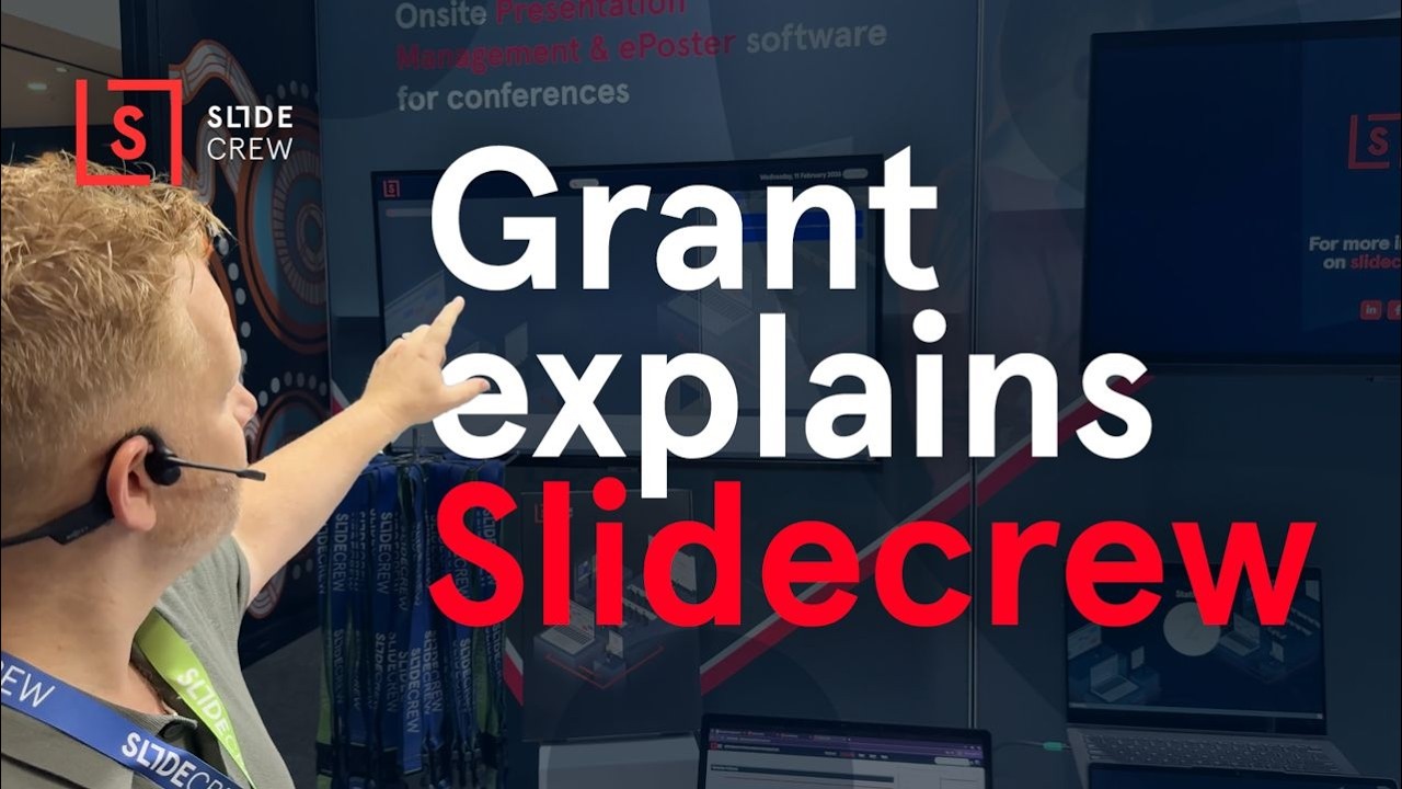 Conference Presentation System & Speaker Ready Room Walkthrough | AIME 2026 Melbourne