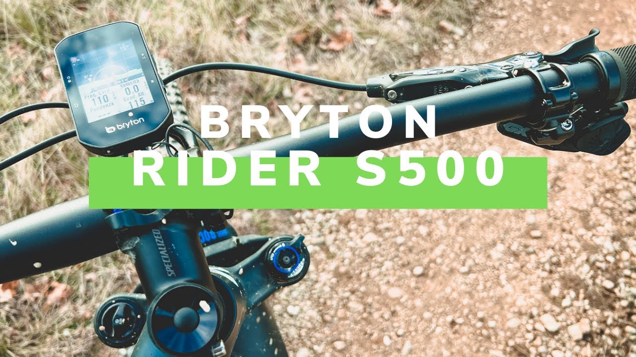 Bryton Rider S500: FIRST TEST! Lo porto subito con me in mountain bike