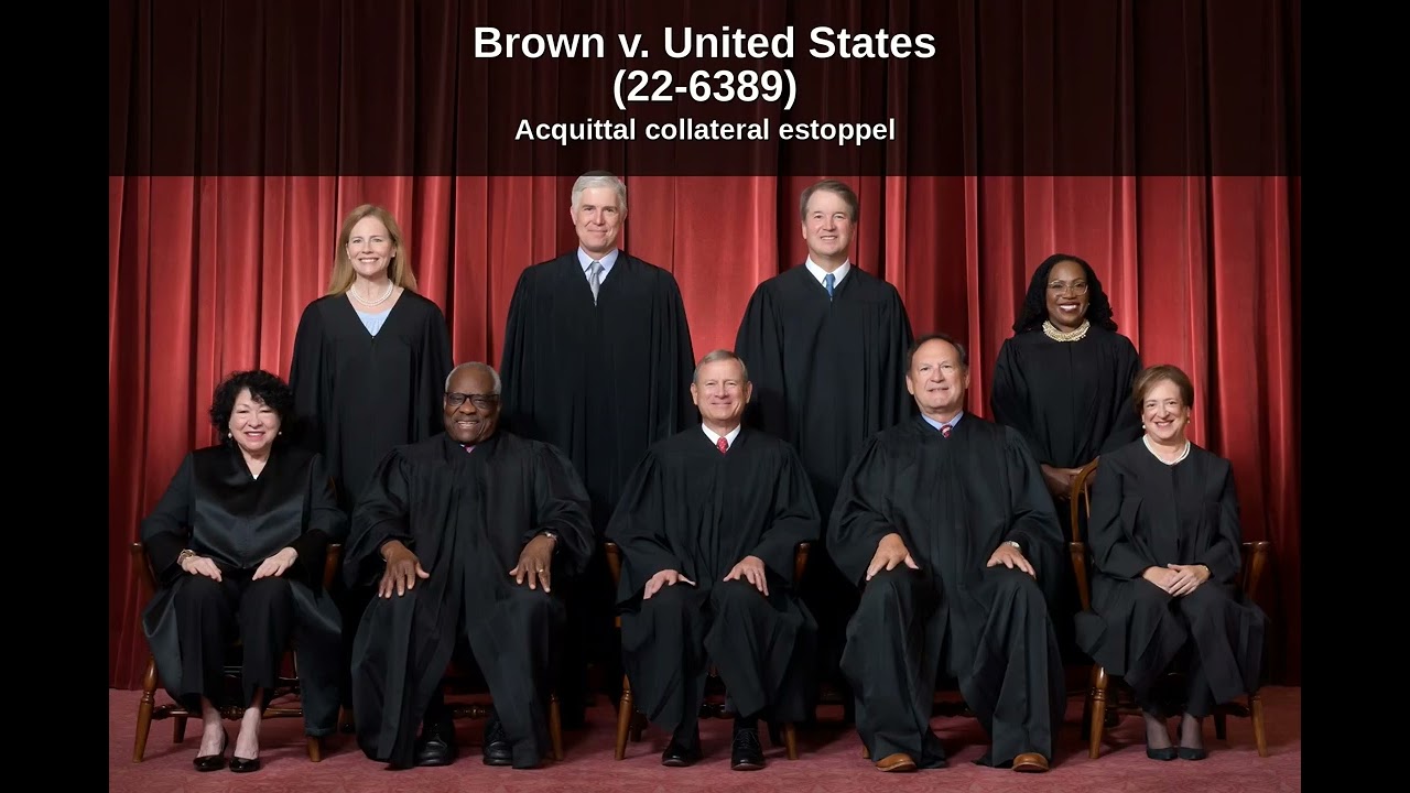 Brown v. United States(22-6389)